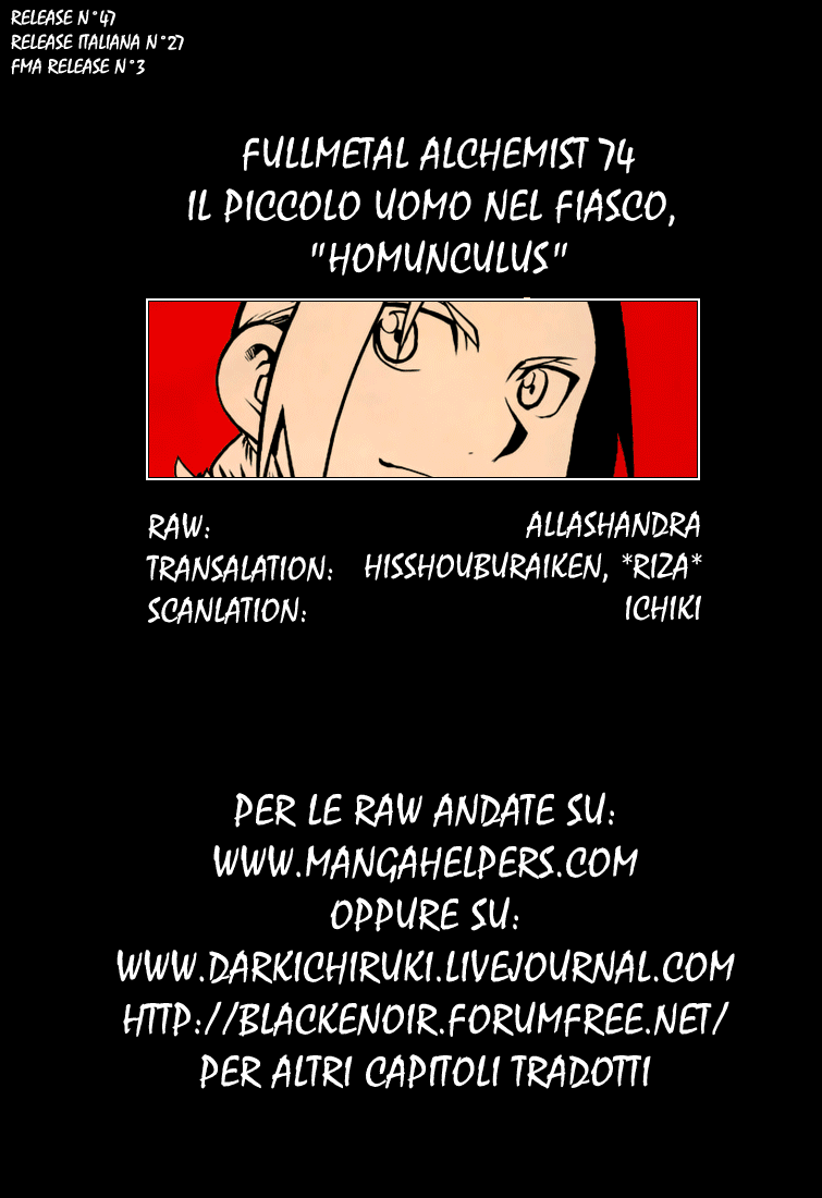 Read Fullmetal Alchemist IT Manga Online