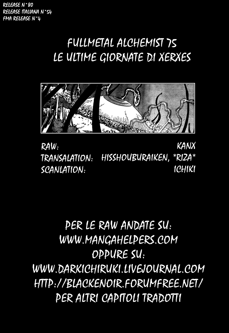 Read Fullmetal Alchemist IT Manga Online