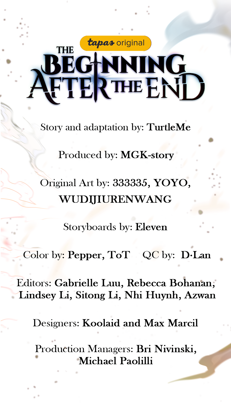 Read The Beginning After the End IT Manga Online