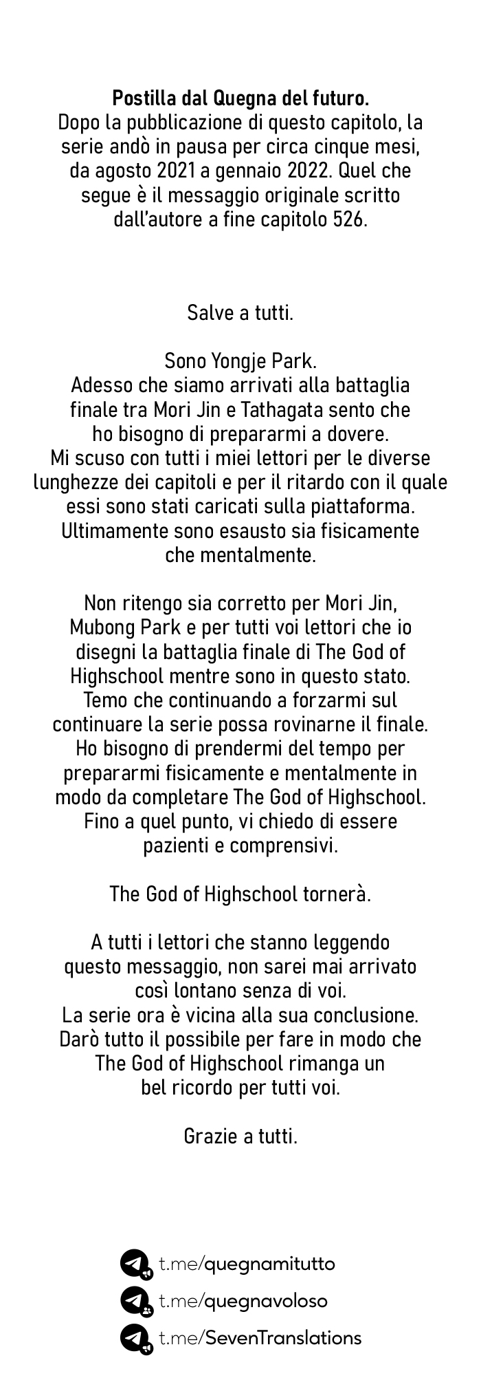 Read The God of High School IT Manga Online