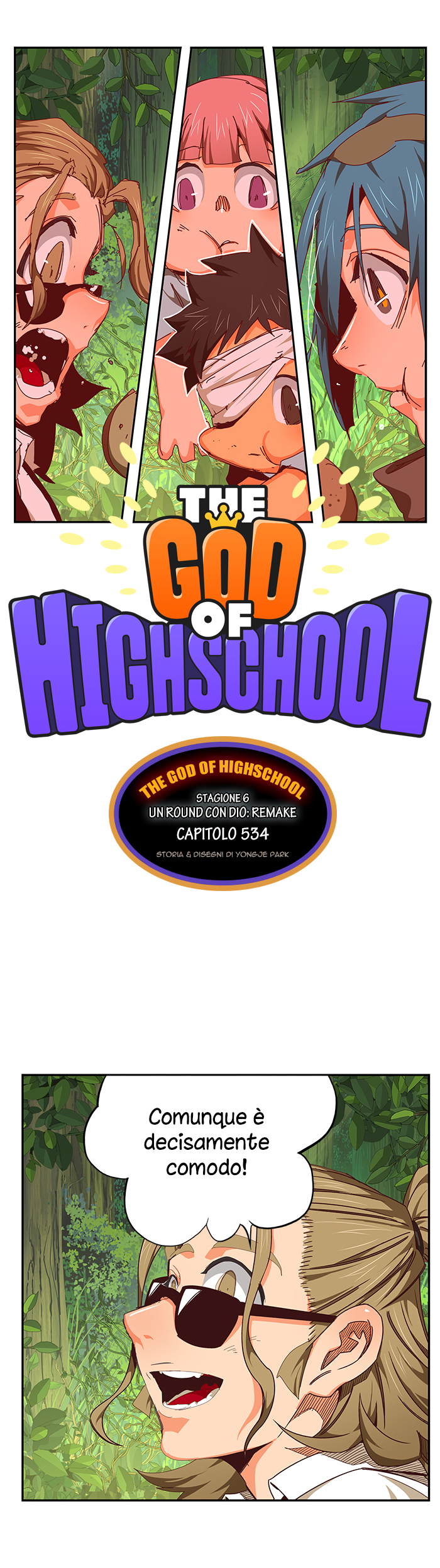 Read The God of High School IT Manga Online