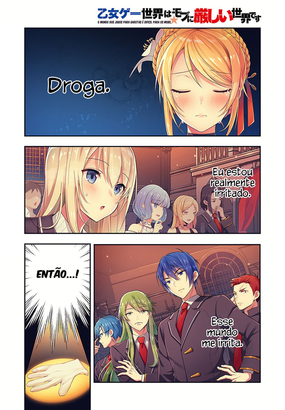 Read Otome Game Sekai wa Mob ni Kibishii Sekai desu PT Manga Online