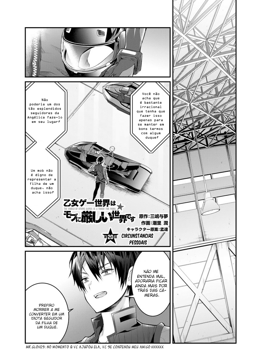 Read Otome Game Sekai wa Mob ni Kibishii Sekai desu PT Manga Online