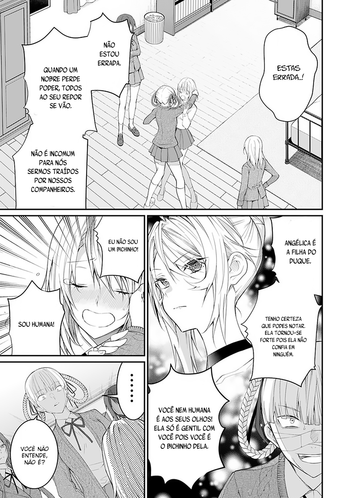 Read Otome Game Sekai wa Mob ni Kibishii Sekai desu PT Manga Online