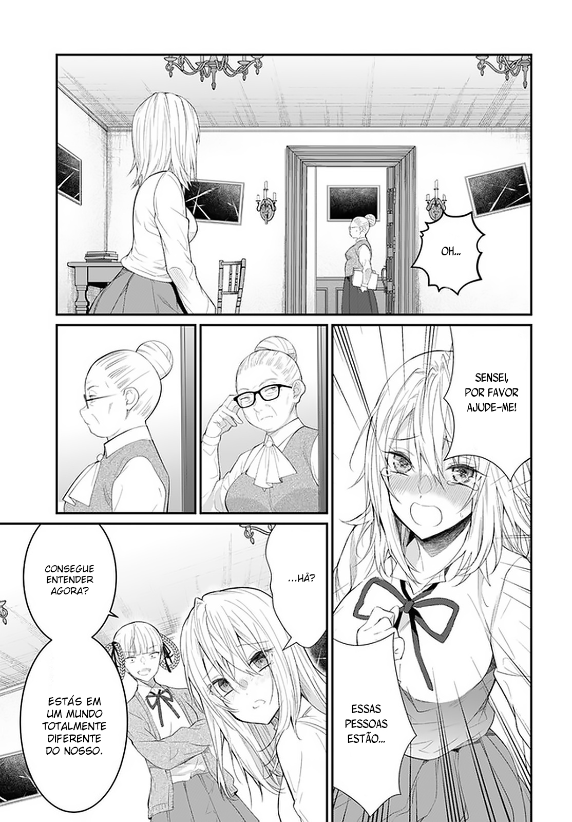 Read Otome Game Sekai wa Mob ni Kibishii Sekai desu PT Manga Online