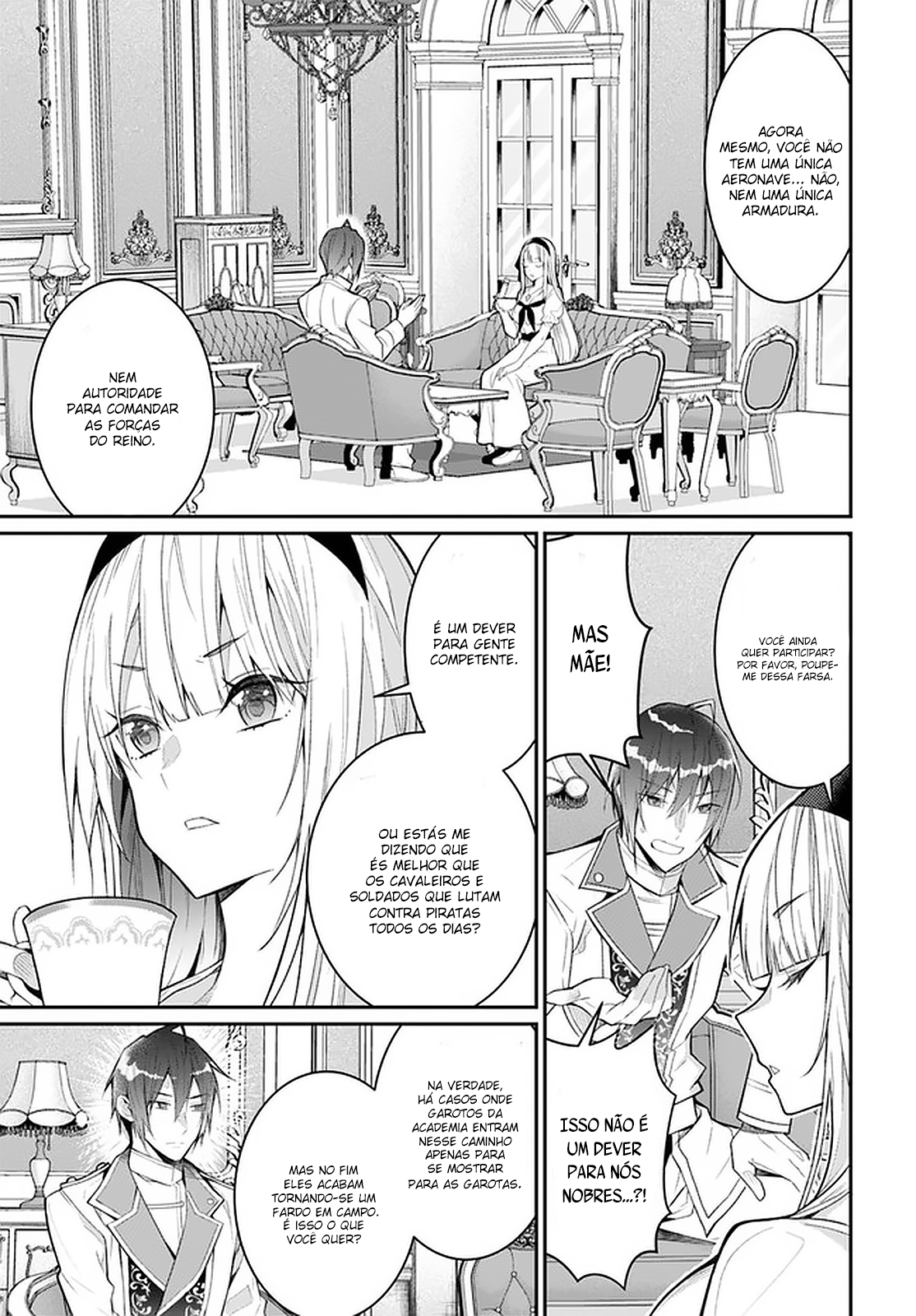 Read Otome Game Sekai wa Mob ni Kibishii Sekai desu PT Manga Online