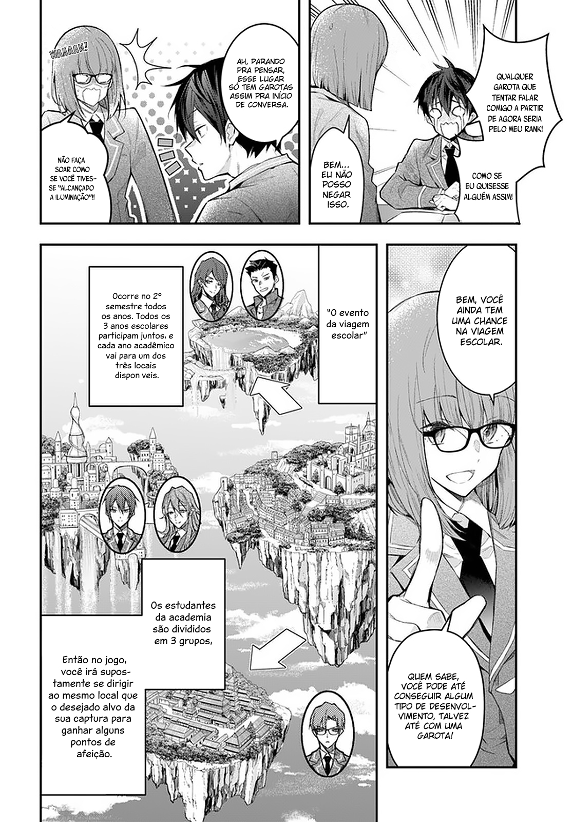 Read Otome Game Sekai wa Mob ni Kibishii Sekai desu PT Manga Online