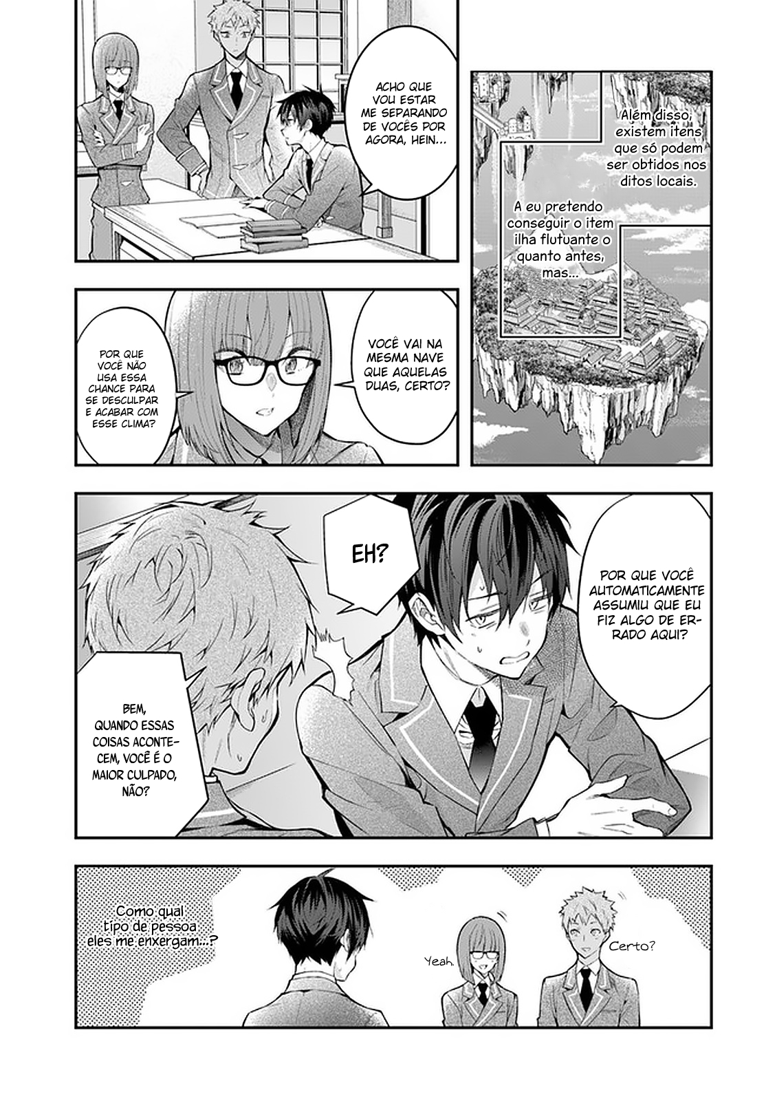 Read Otome Game Sekai wa Mob ni Kibishii Sekai desu PT Manga Online