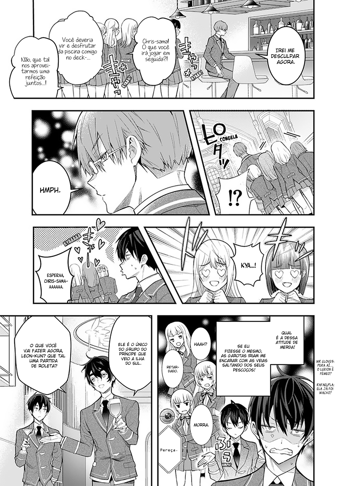 Read Otome Game Sekai wa Mob ni Kibishii Sekai desu PT Manga Online