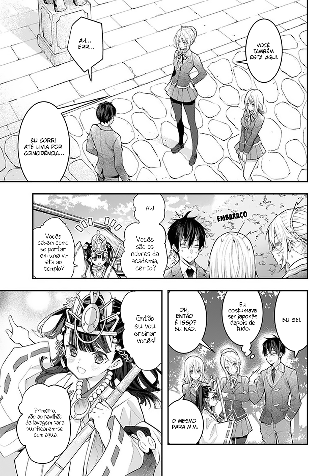 Read Otome Game Sekai wa Mob ni Kibishii Sekai desu PT Manga Online