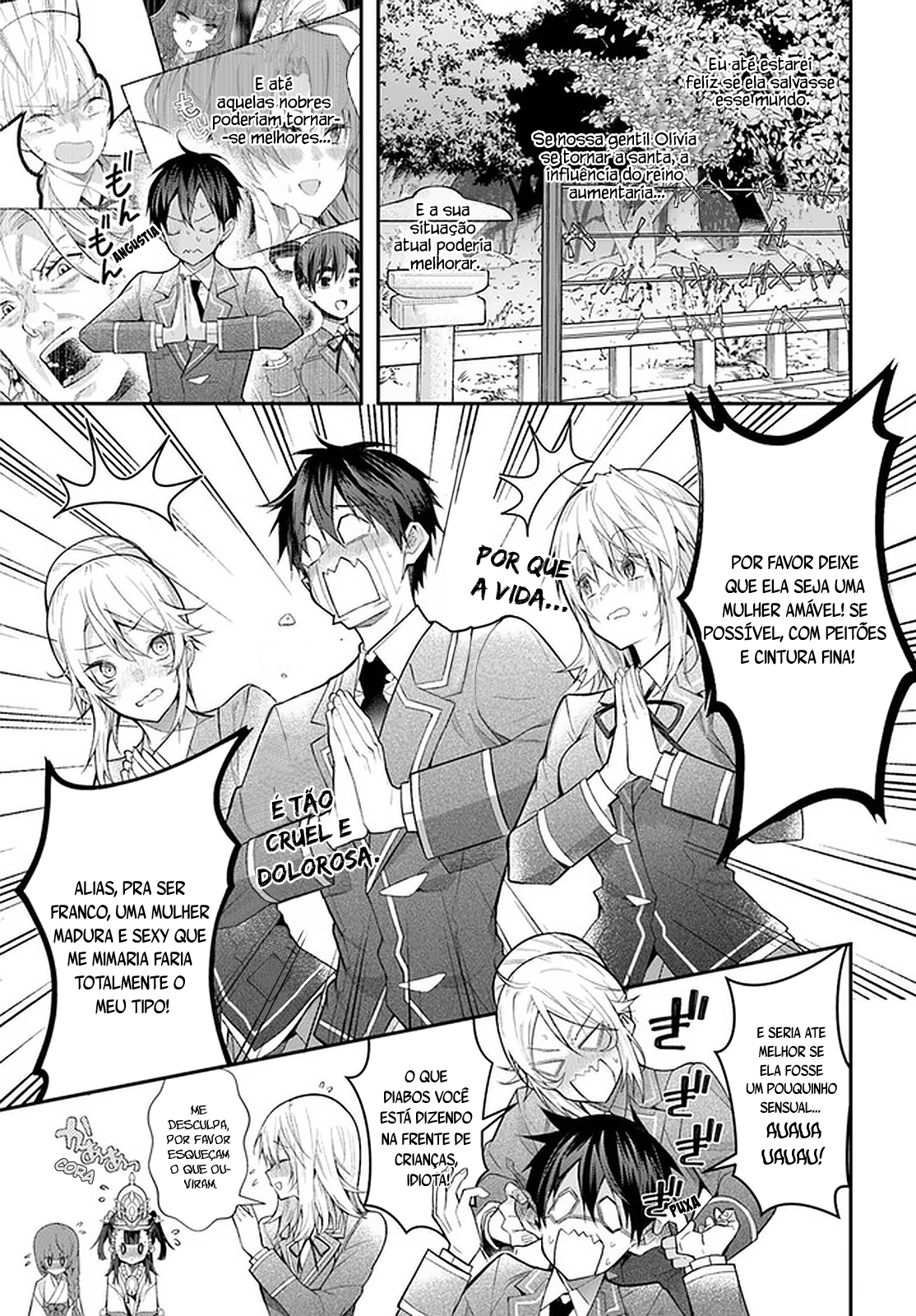 Read Otome Game Sekai wa Mob ni Kibishii Sekai desu PT Manga Online