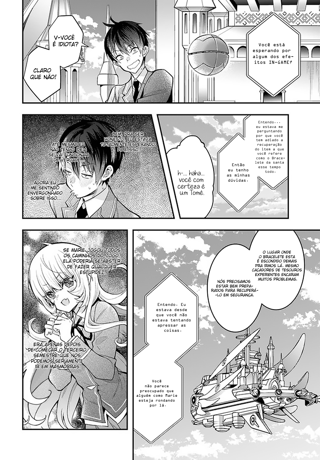 Read Otome Game Sekai wa Mob ni Kibishii Sekai desu PT Manga Online