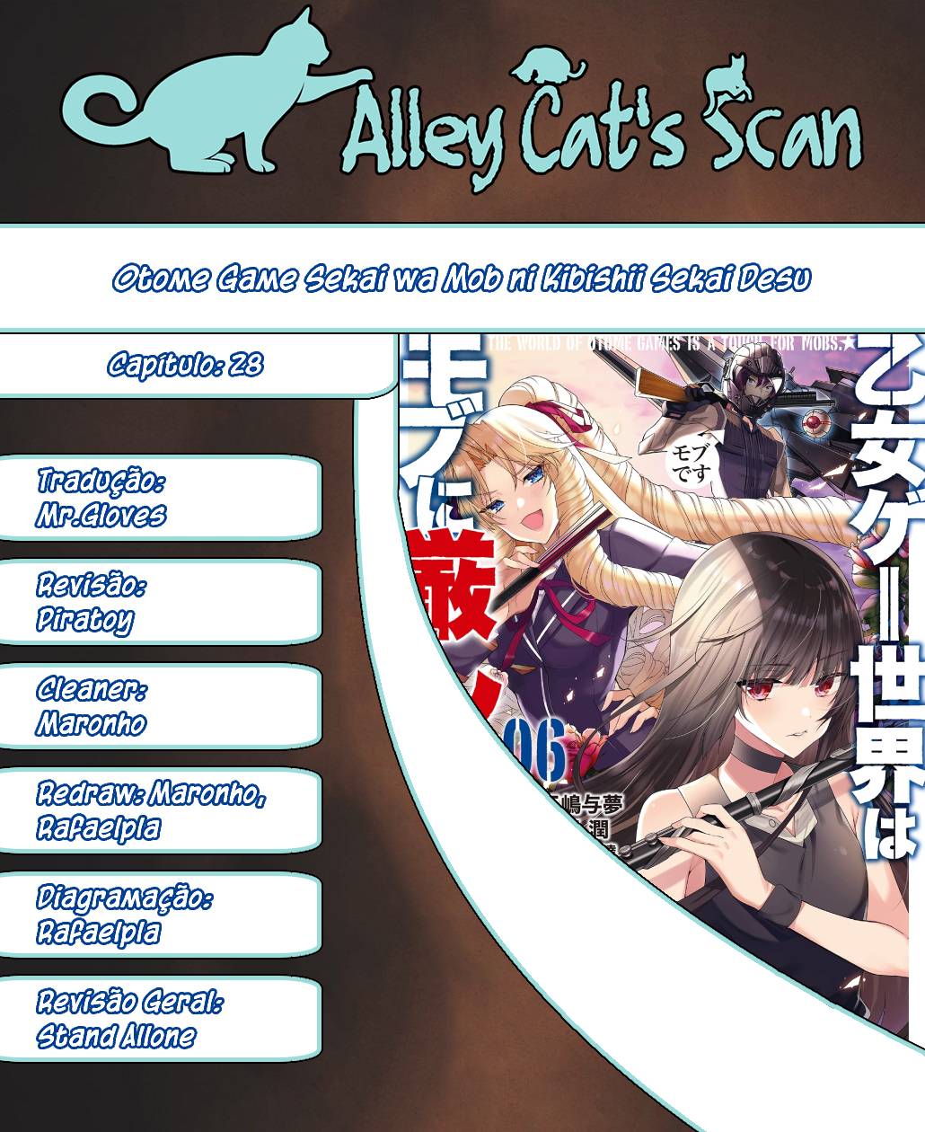 Read Otome Game Sekai wa Mob ni Kibishii Sekai desu PT Manga Online