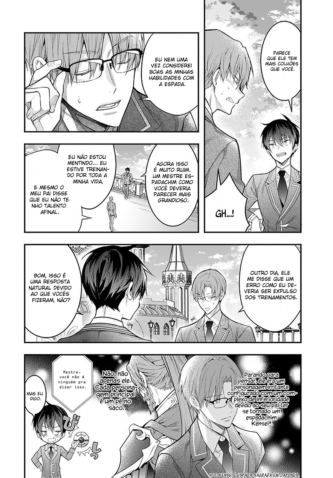 Read Otome Game Sekai wa Mob ni Kibishii Sekai desu PT Manga Online