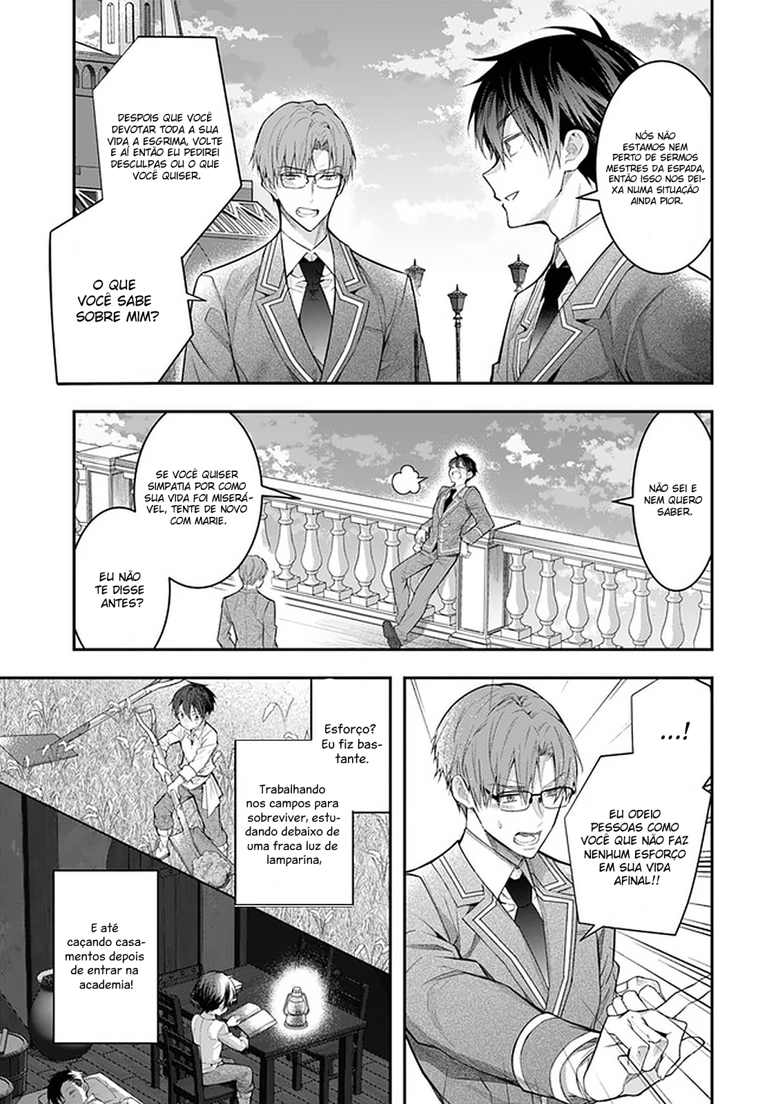 Read Otome Game Sekai wa Mob ni Kibishii Sekai desu PT Manga Online