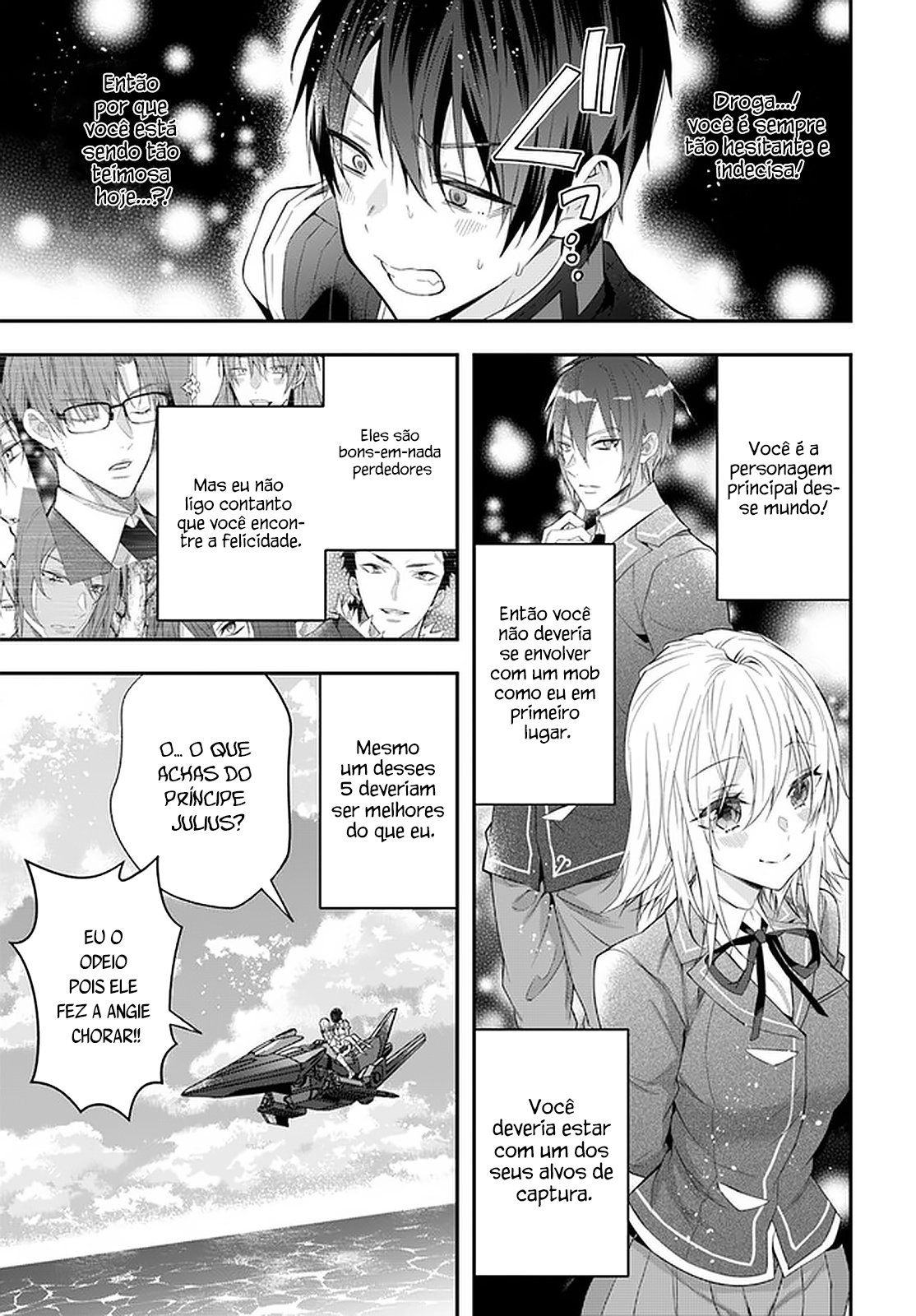 Read Otome Game Sekai wa Mob ni Kibishii Sekai desu PT Manga Online