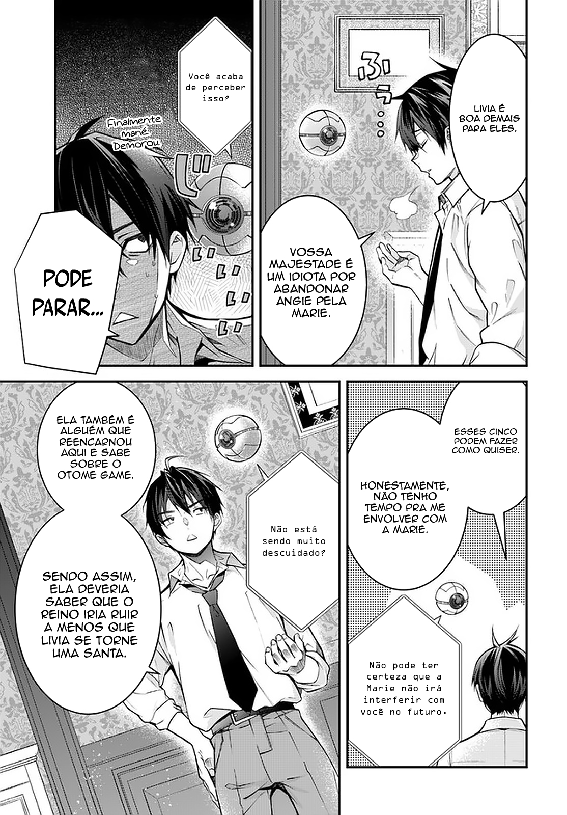 Read Otome Game Sekai wa Mob ni Kibishii Sekai desu PT Manga Online