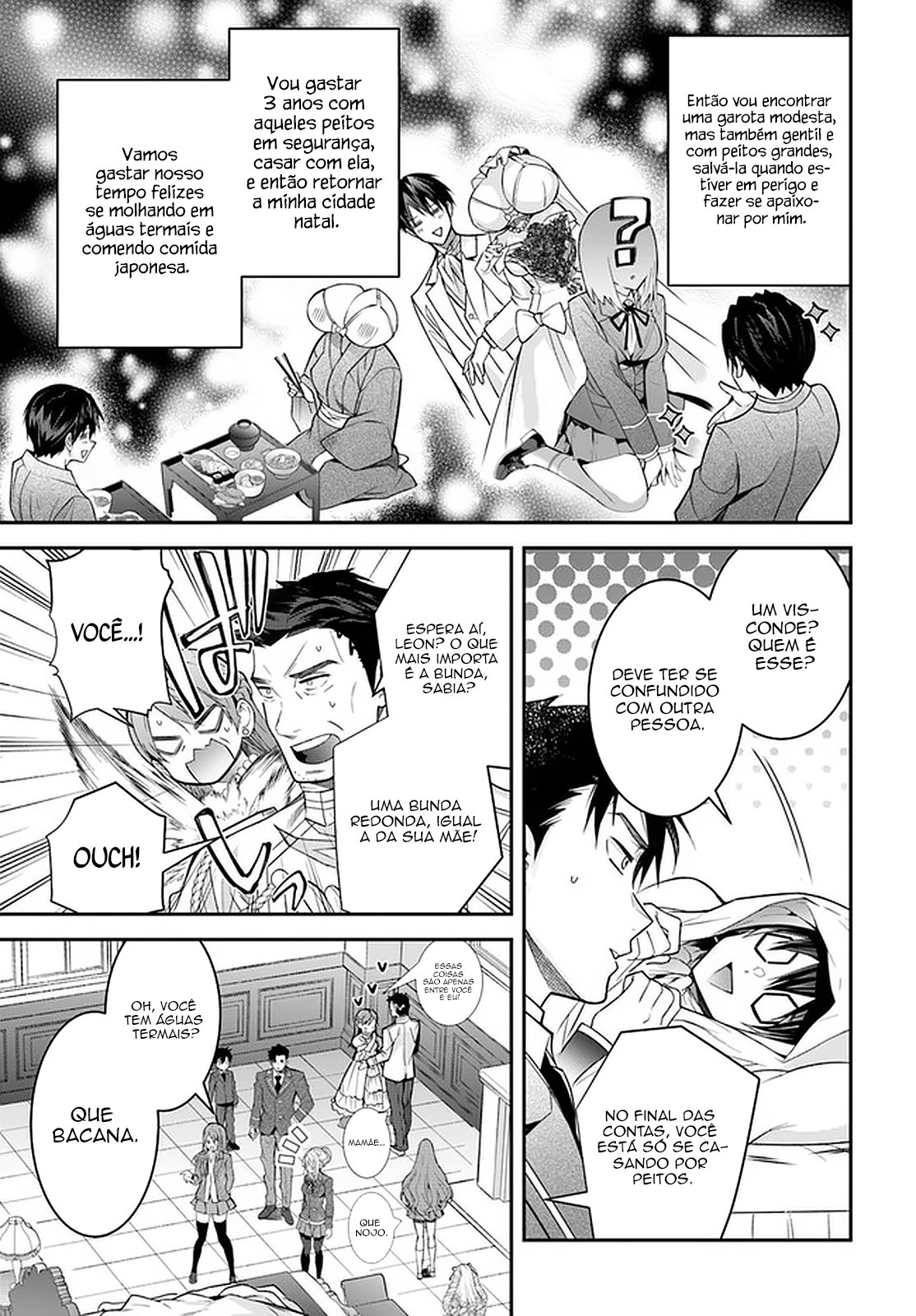 Read Otome Game Sekai wa Mob ni Kibishii Sekai desu PT Manga Online