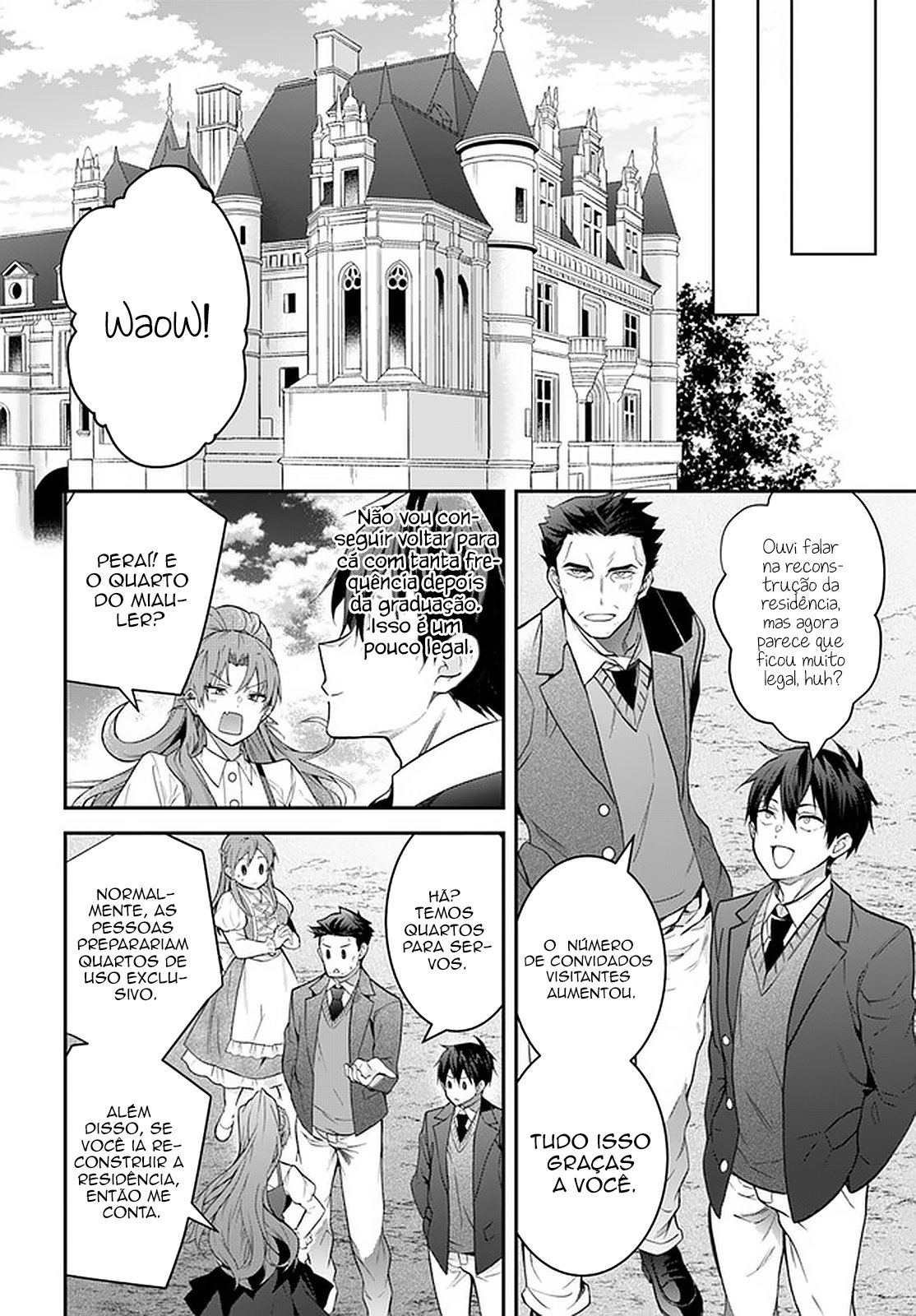 Read Otome Game Sekai wa Mob ni Kibishii Sekai desu PT Manga Online