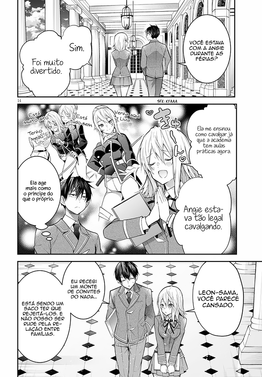 Read Otome Game Sekai wa Mob ni Kibishii Sekai desu PT Manga Online