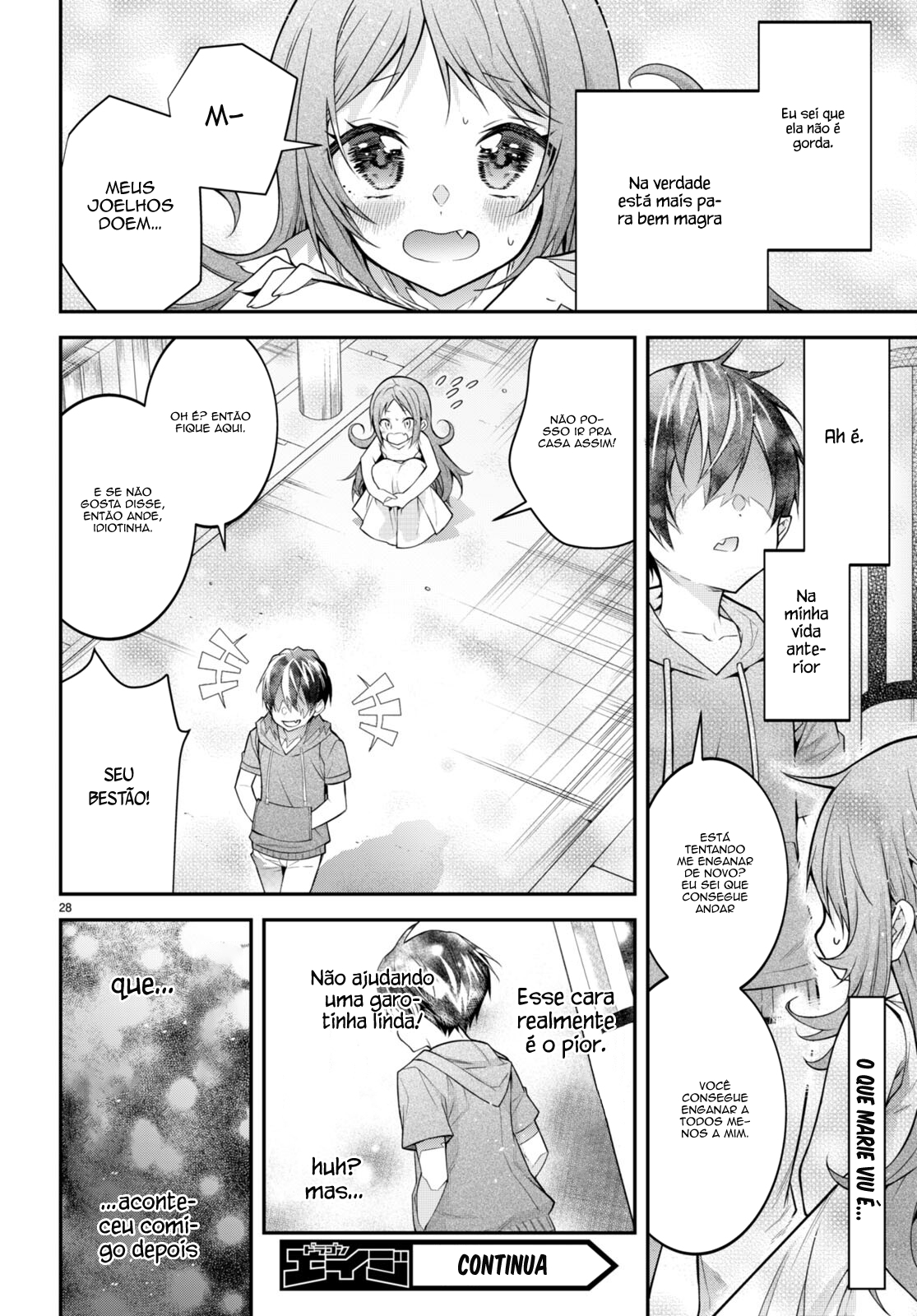 Read Otome Game Sekai wa Mob ni Kibishii Sekai desu PT Manga Online