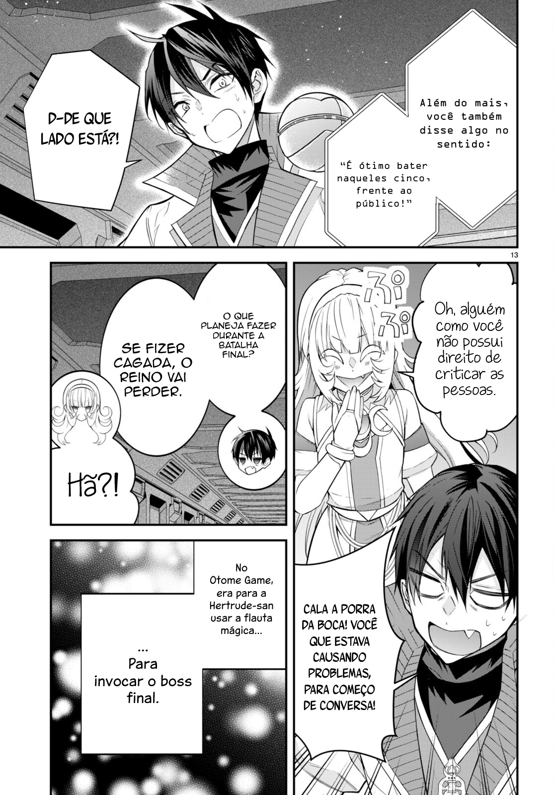 Read Otome Game Sekai wa Mob ni Kibishii Sekai desu PT Manga Online