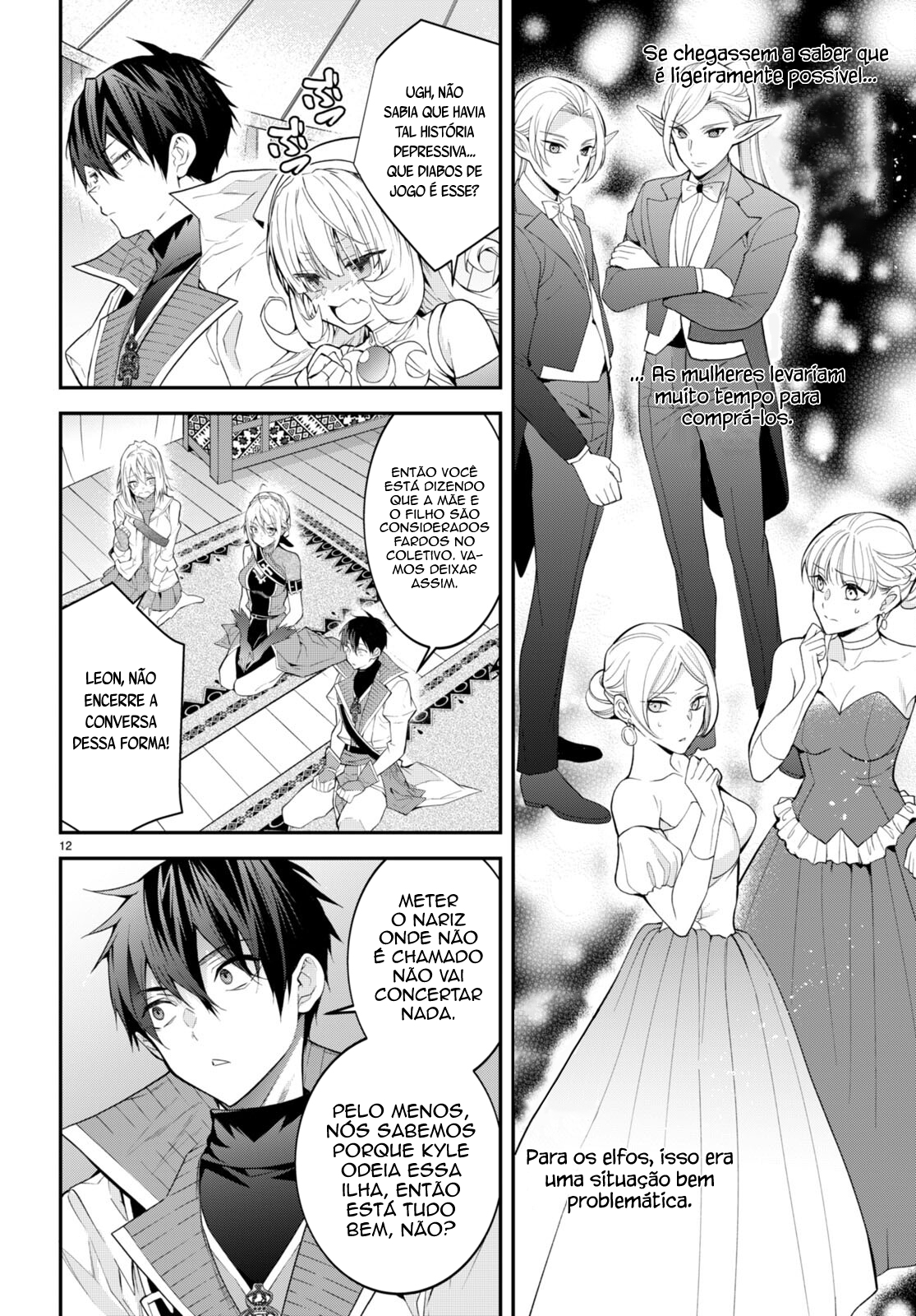 Read Otome Game Sekai wa Mob ni Kibishii Sekai desu PT Manga Online