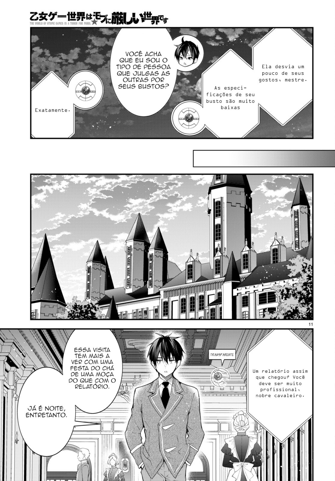 Read Otome Game Sekai wa Mob ni Kibishii Sekai desu PT Manga Online