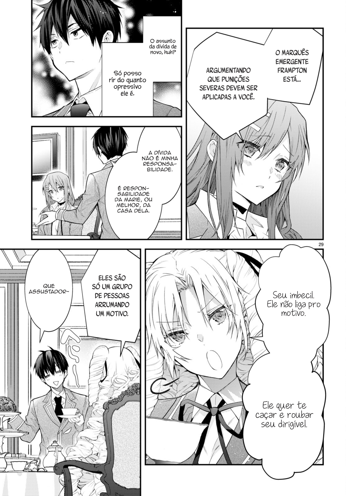 Read Otome Game Sekai wa Mob ni Kibishii Sekai desu PT Manga Online