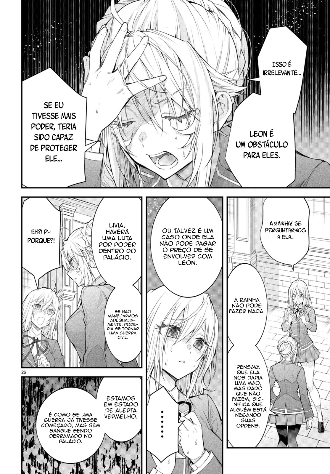 Read Otome Game Sekai wa Mob ni Kibishii Sekai desu PT Manga Online