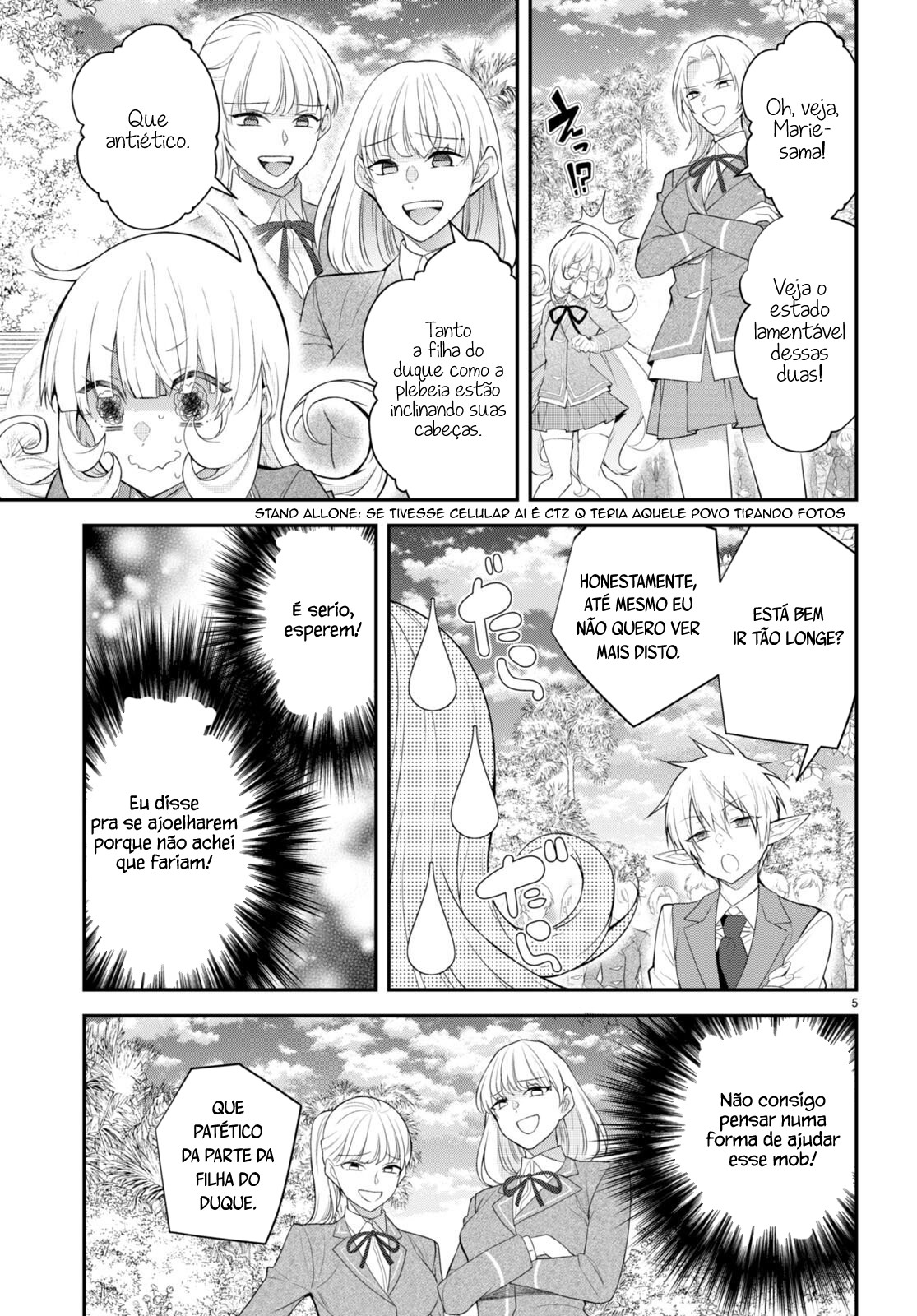 Read Otome Game Sekai wa Mob ni Kibishii Sekai desu PT Manga Online