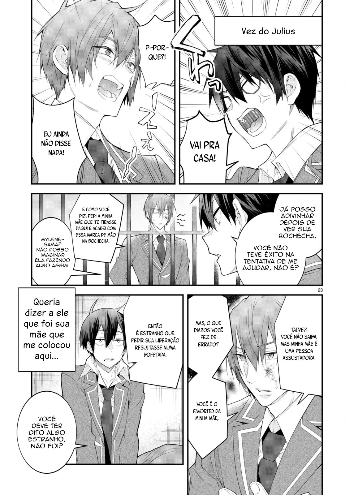 Read Otome Game Sekai wa Mob ni Kibishii Sekai desu PT Manga Online