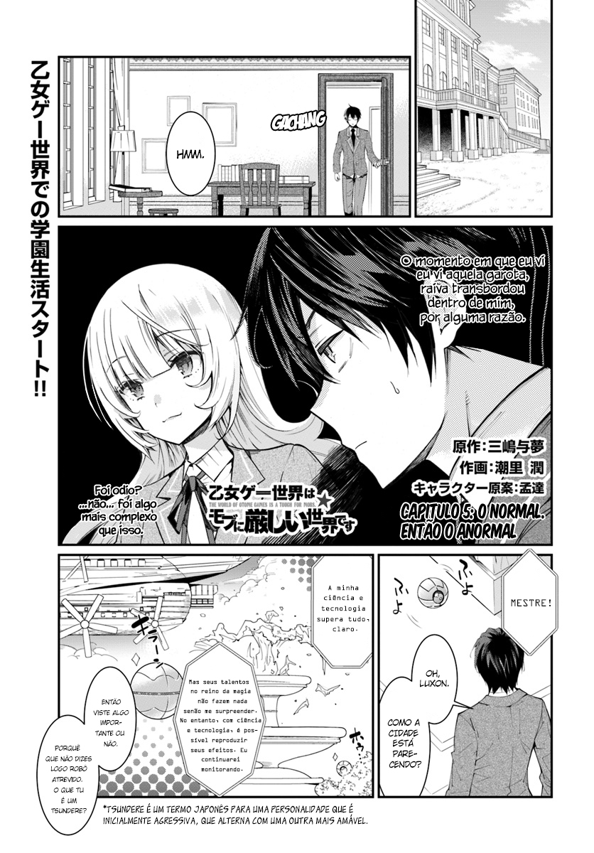 Read Otome Game Sekai wa Mob ni Kibishii Sekai desu PT Manga Online