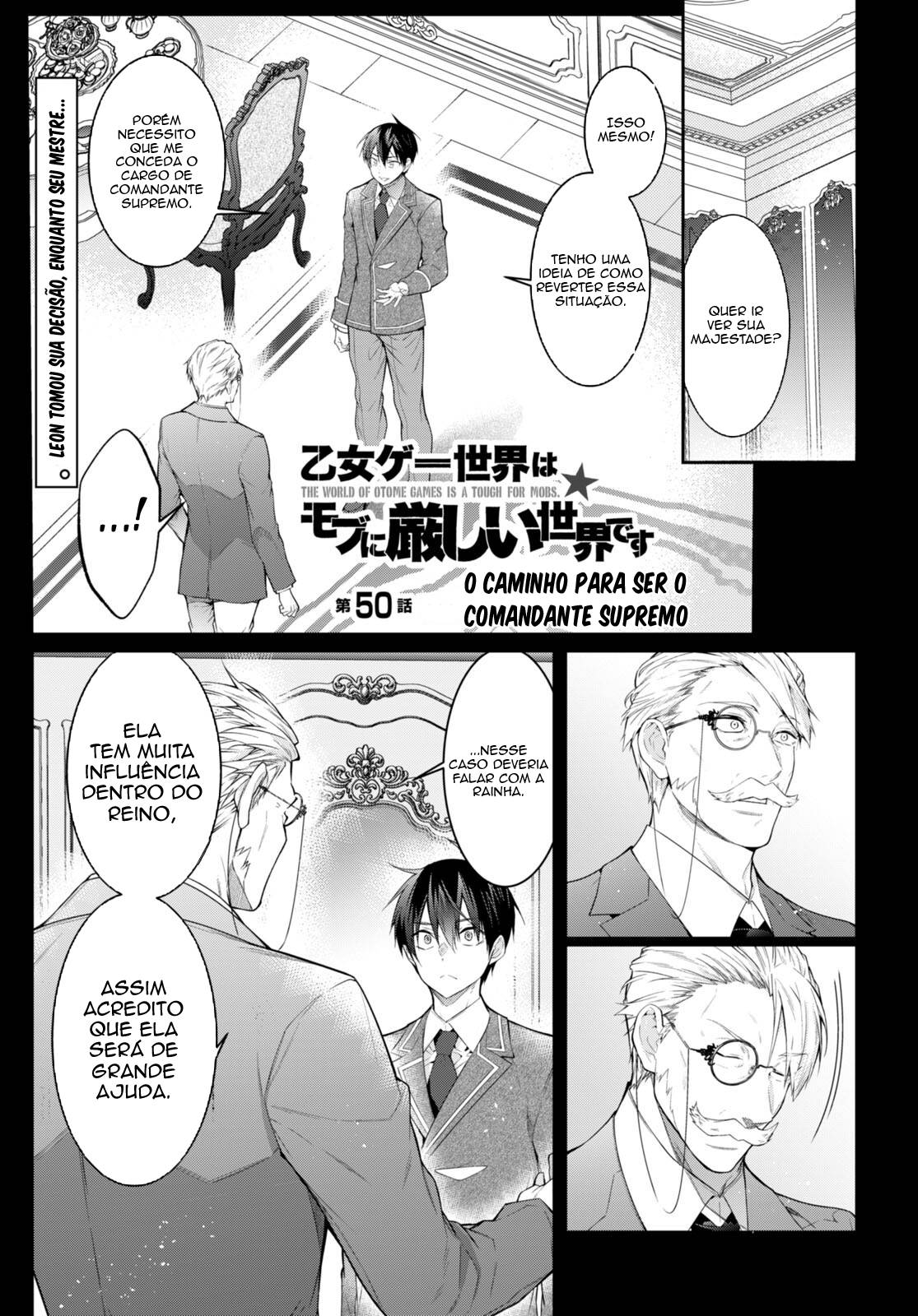 Read Otome Game Sekai wa Mob ni Kibishii Sekai desu PT Manga Online