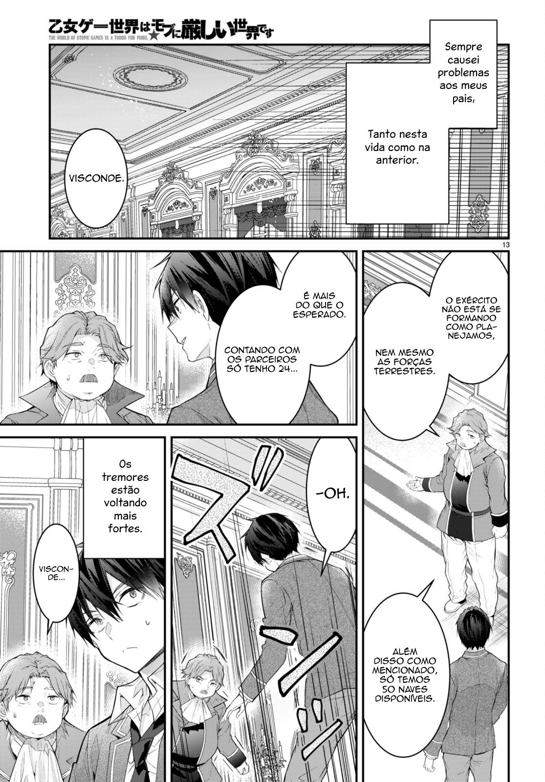 Read Otome Game Sekai wa Mob ni Kibishii Sekai desu PT Manga Online