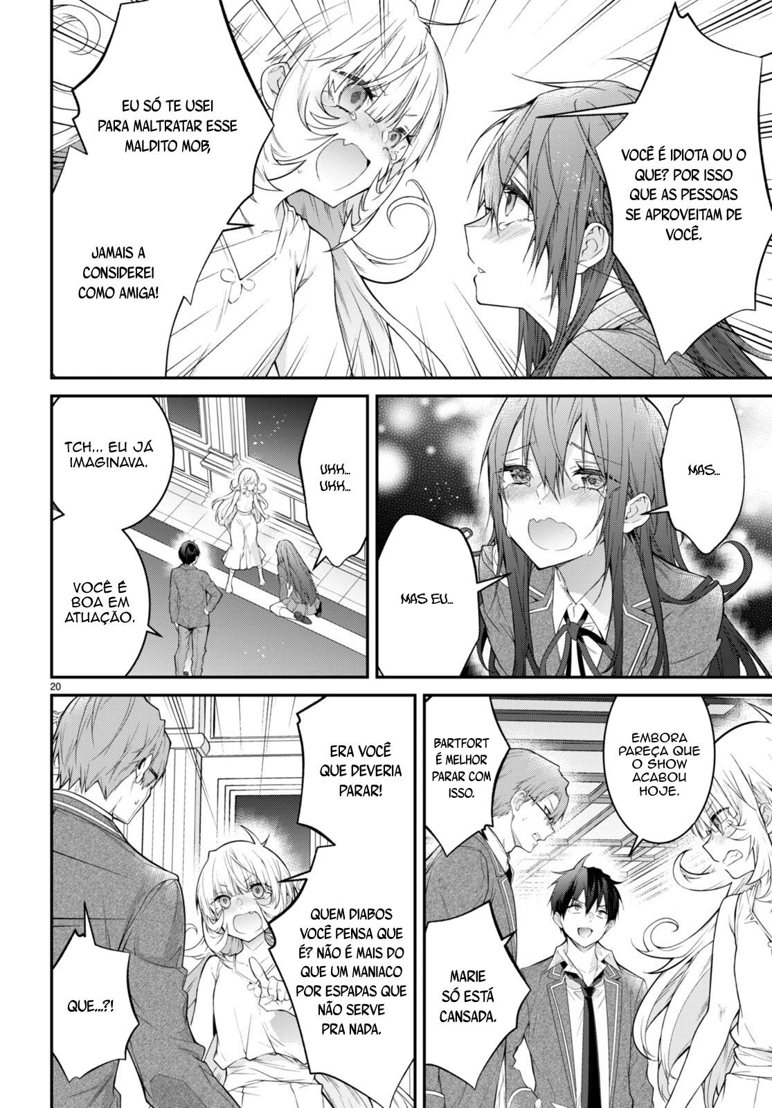 Read Otome Game Sekai wa Mob ni Kibishii Sekai desu PT Manga Online