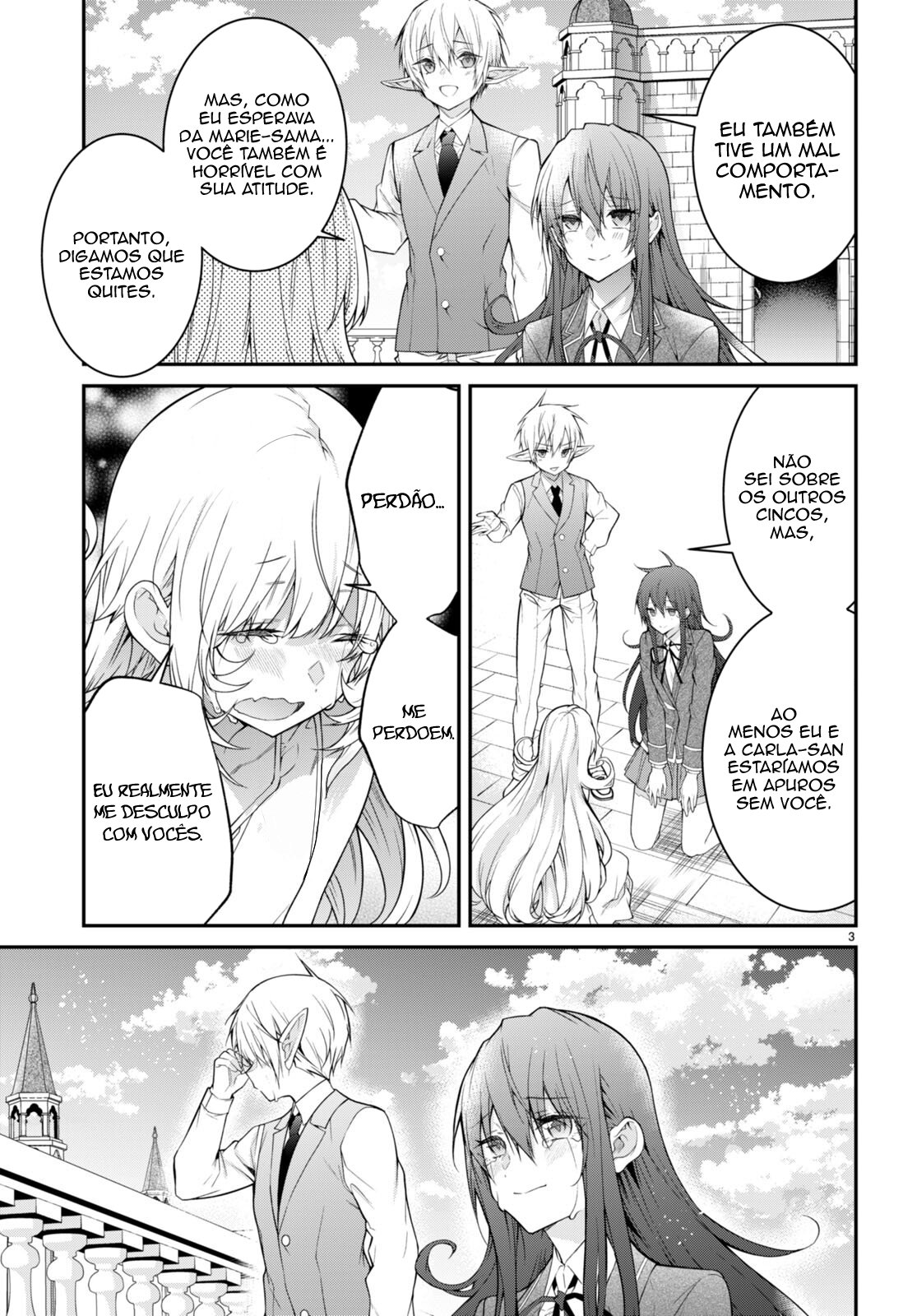 Read Otome Game Sekai wa Mob ni Kibishii Sekai desu PT Manga Online