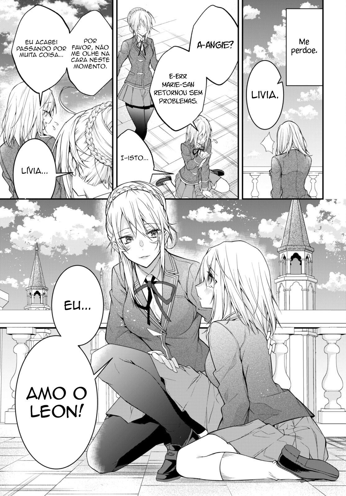 Read Otome Game Sekai wa Mob ni Kibishii Sekai desu PT Manga Online