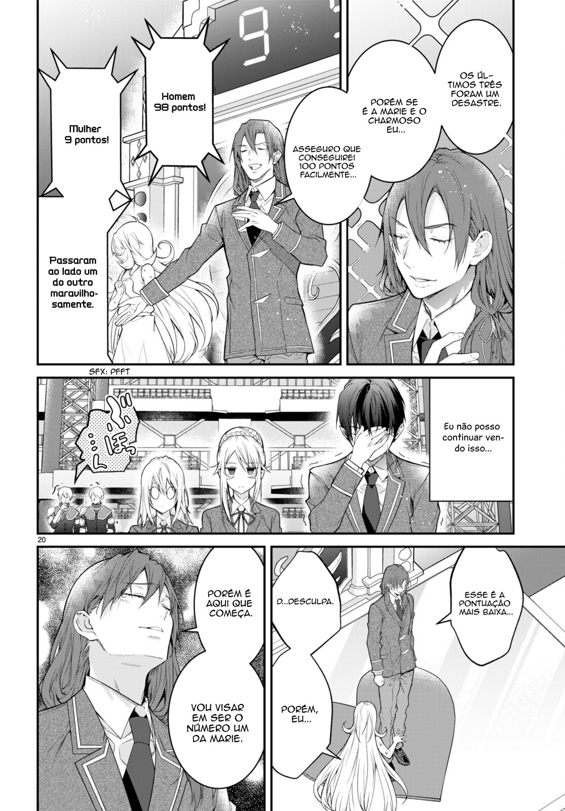 Read Otome Game Sekai wa Mob ni Kibishii Sekai desu PT Manga Online