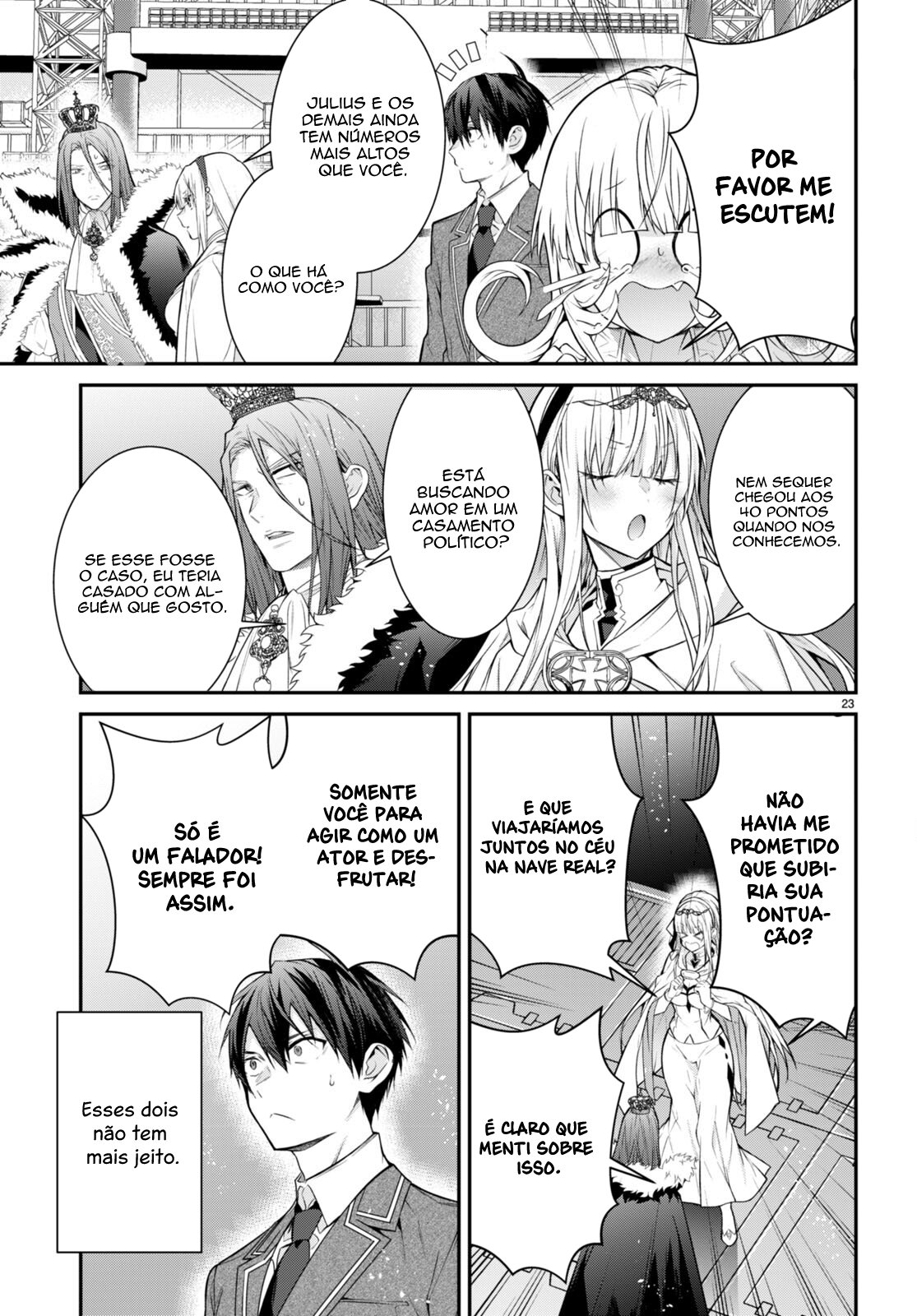 Read Otome Game Sekai wa Mob ni Kibishii Sekai desu PT Manga Online