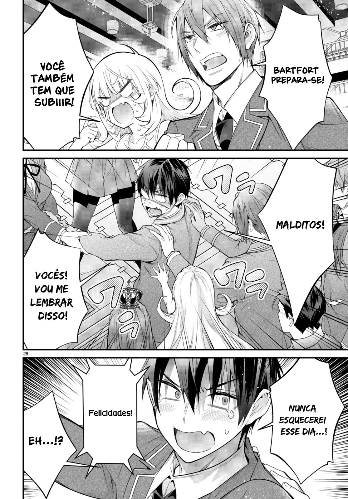 Read Otome Game Sekai wa Mob ni Kibishii Sekai desu PT Manga Online