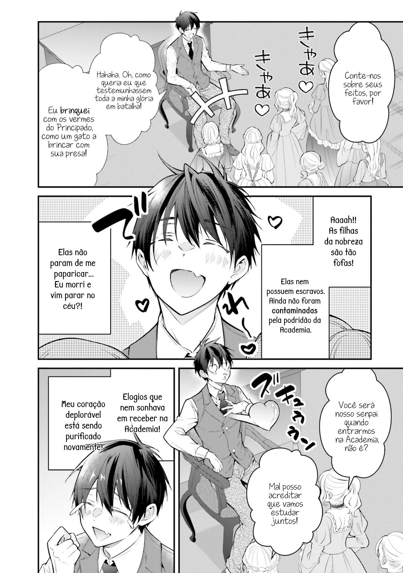 Read Otome Game Sekai wa Mob ni Kibishii Sekai desu PT Manga Online