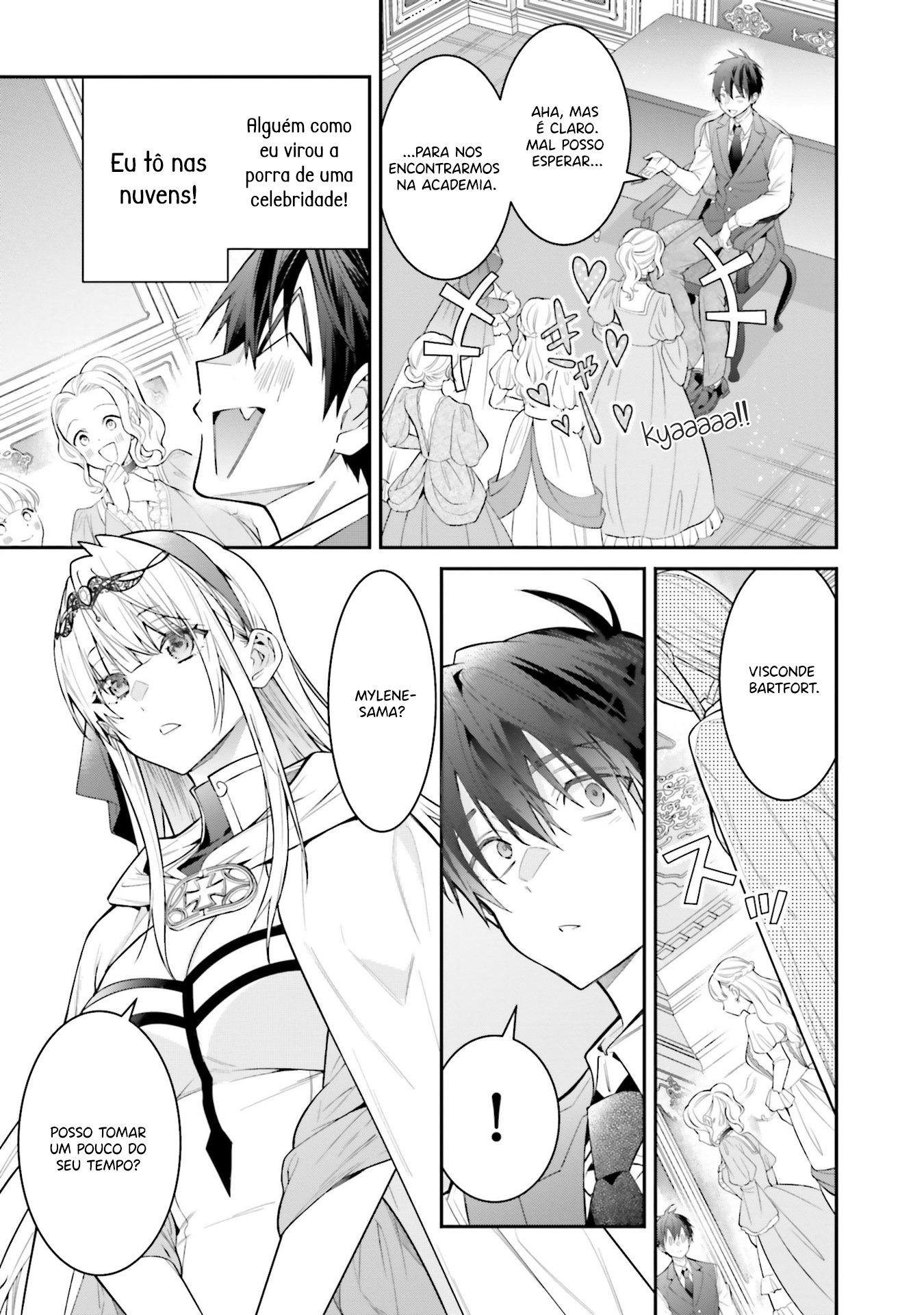 Read Otome Game Sekai wa Mob ni Kibishii Sekai desu PT Manga Online