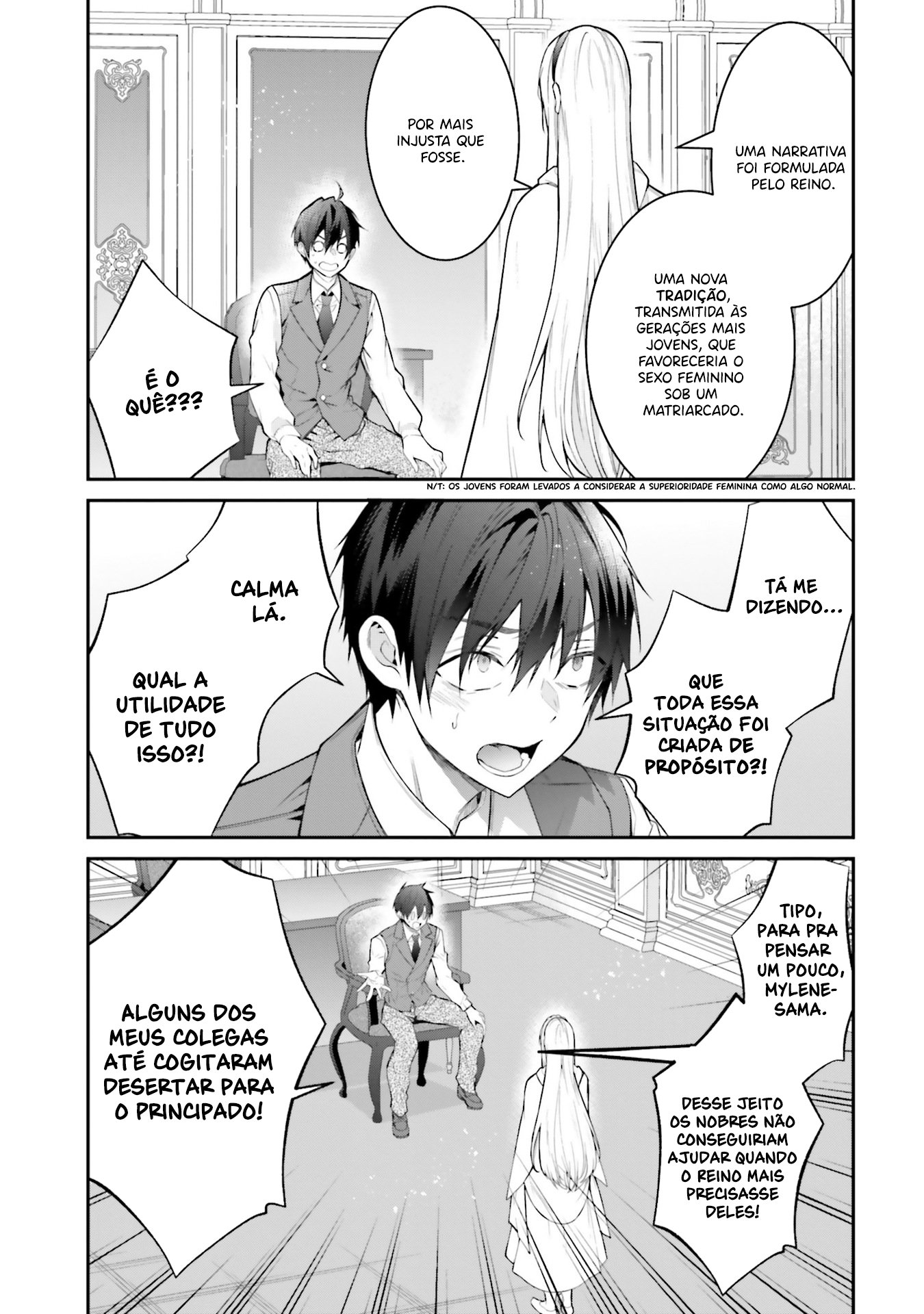 Read Otome Game Sekai wa Mob ni Kibishii Sekai desu PT Manga Online