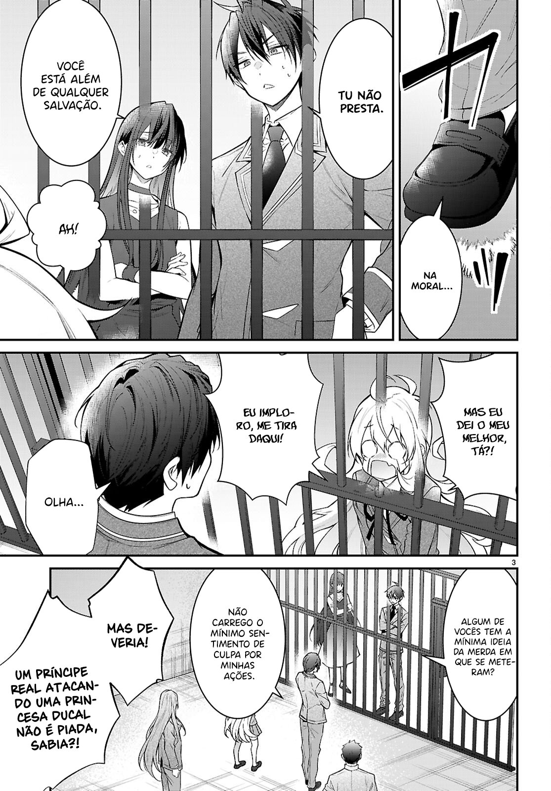 Read Otome Game Sekai wa Mob ni Kibishii Sekai desu PT Manga Online