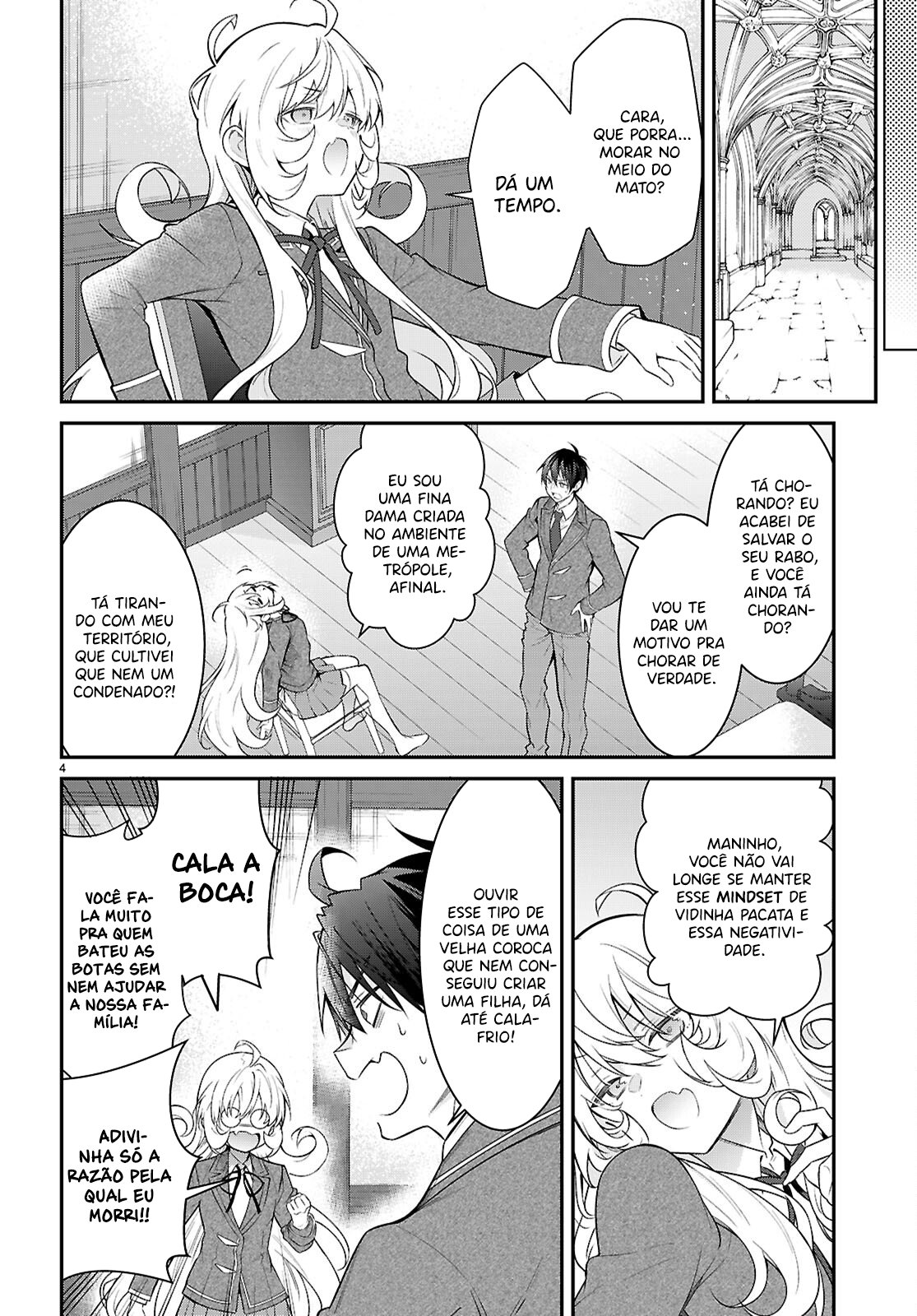 Read Otome Game Sekai wa Mob ni Kibishii Sekai desu PT Manga Online