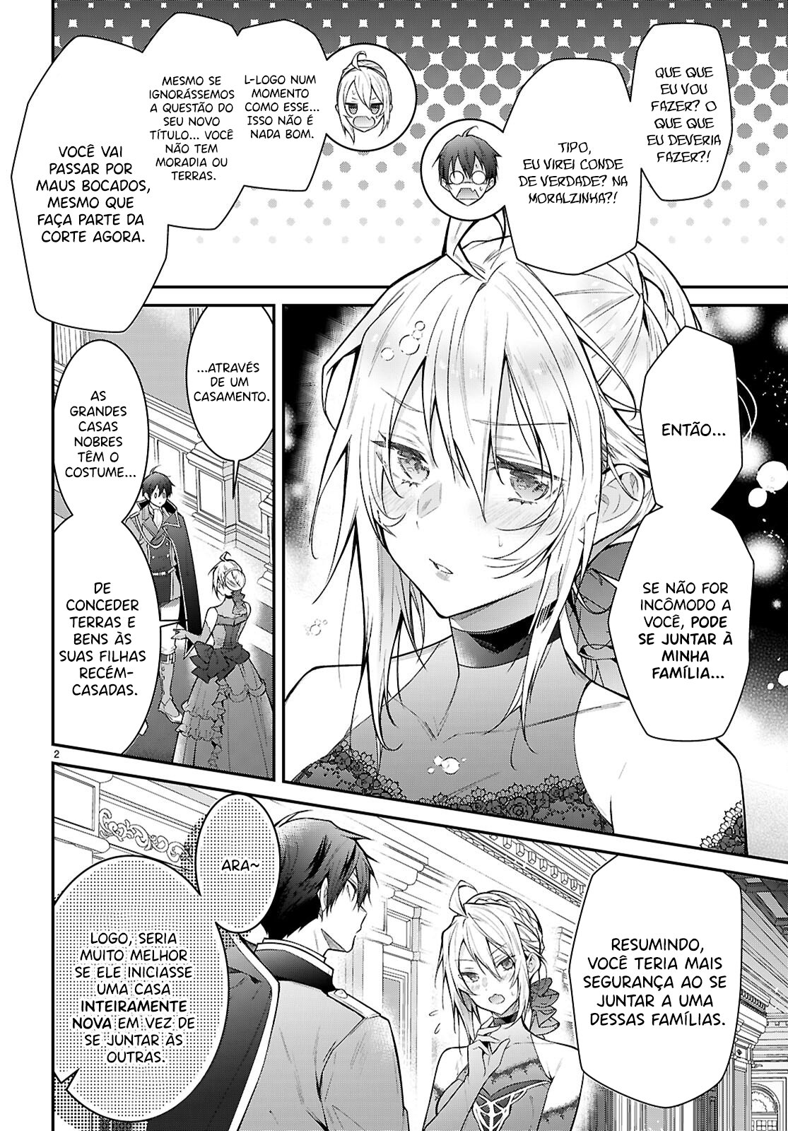 Read Otome Game Sekai wa Mob ni Kibishii Sekai desu PT Manga Online