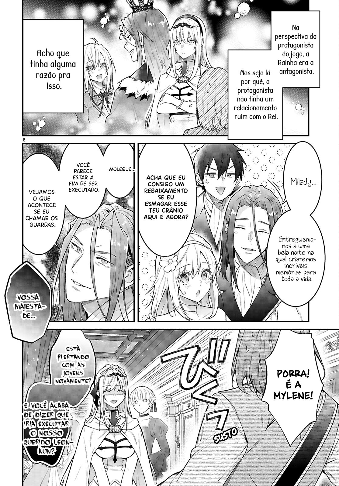 Read Otome Game Sekai wa Mob ni Kibishii Sekai desu PT Manga Online