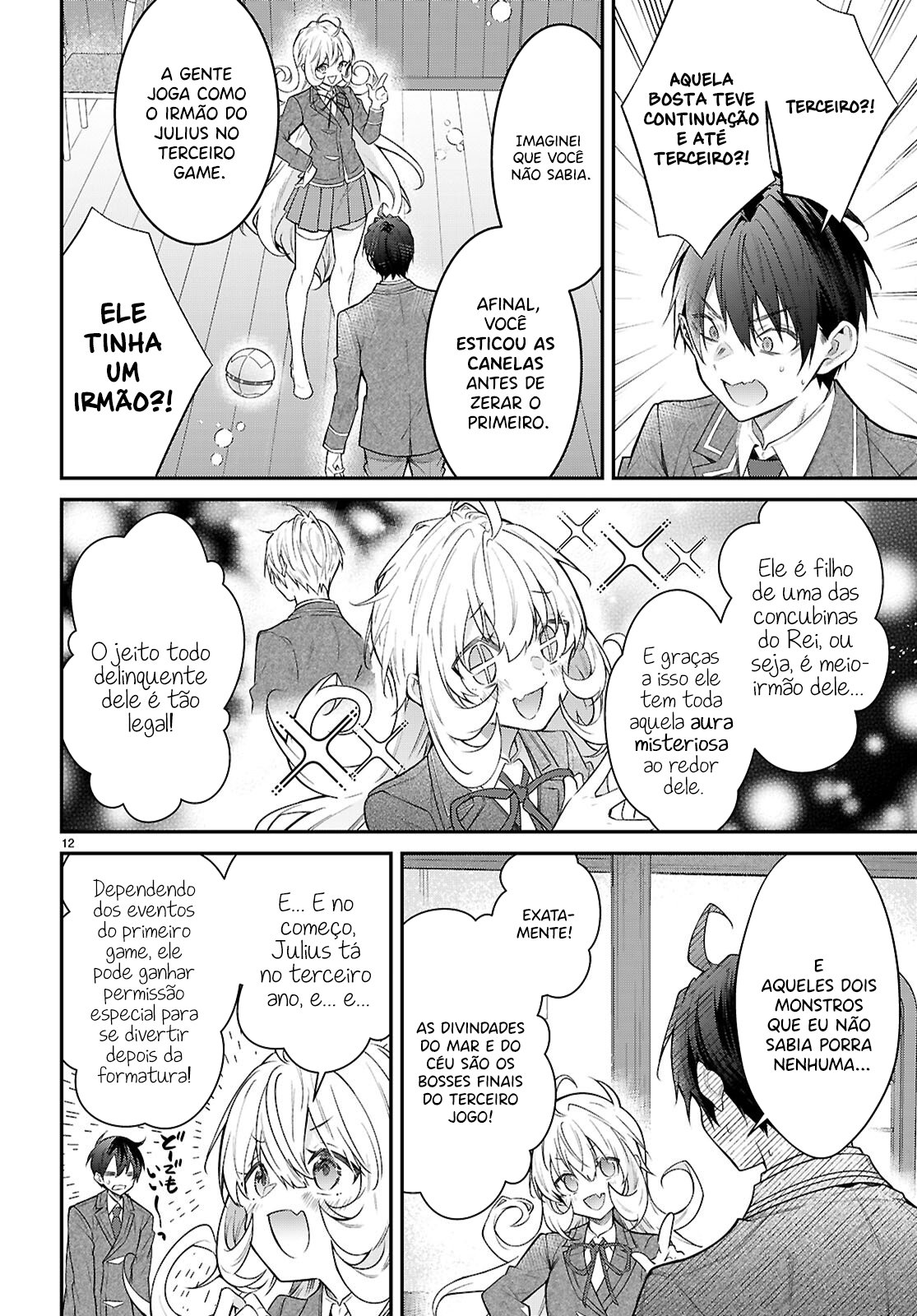 Read Otome Game Sekai wa Mob ni Kibishii Sekai desu PT Manga Online