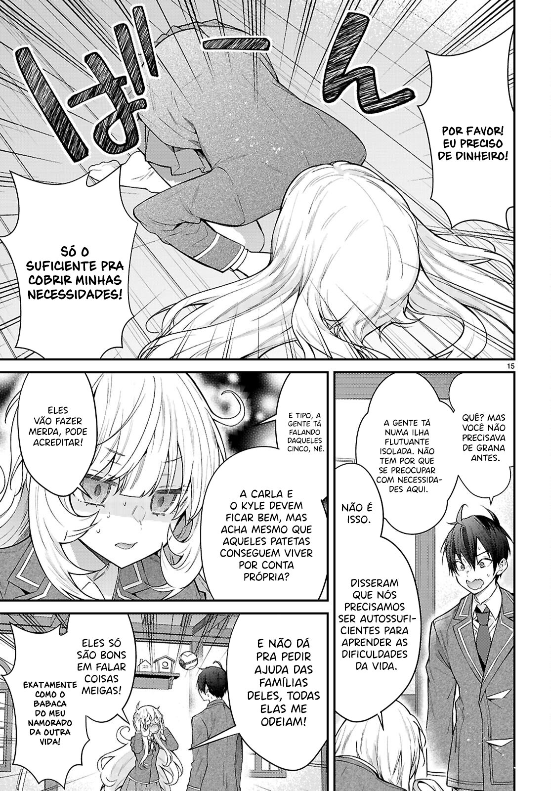 Read Otome Game Sekai wa Mob ni Kibishii Sekai desu PT Manga Online